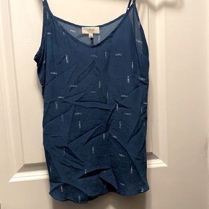 Aritzia Wilfred Silk Tank Top